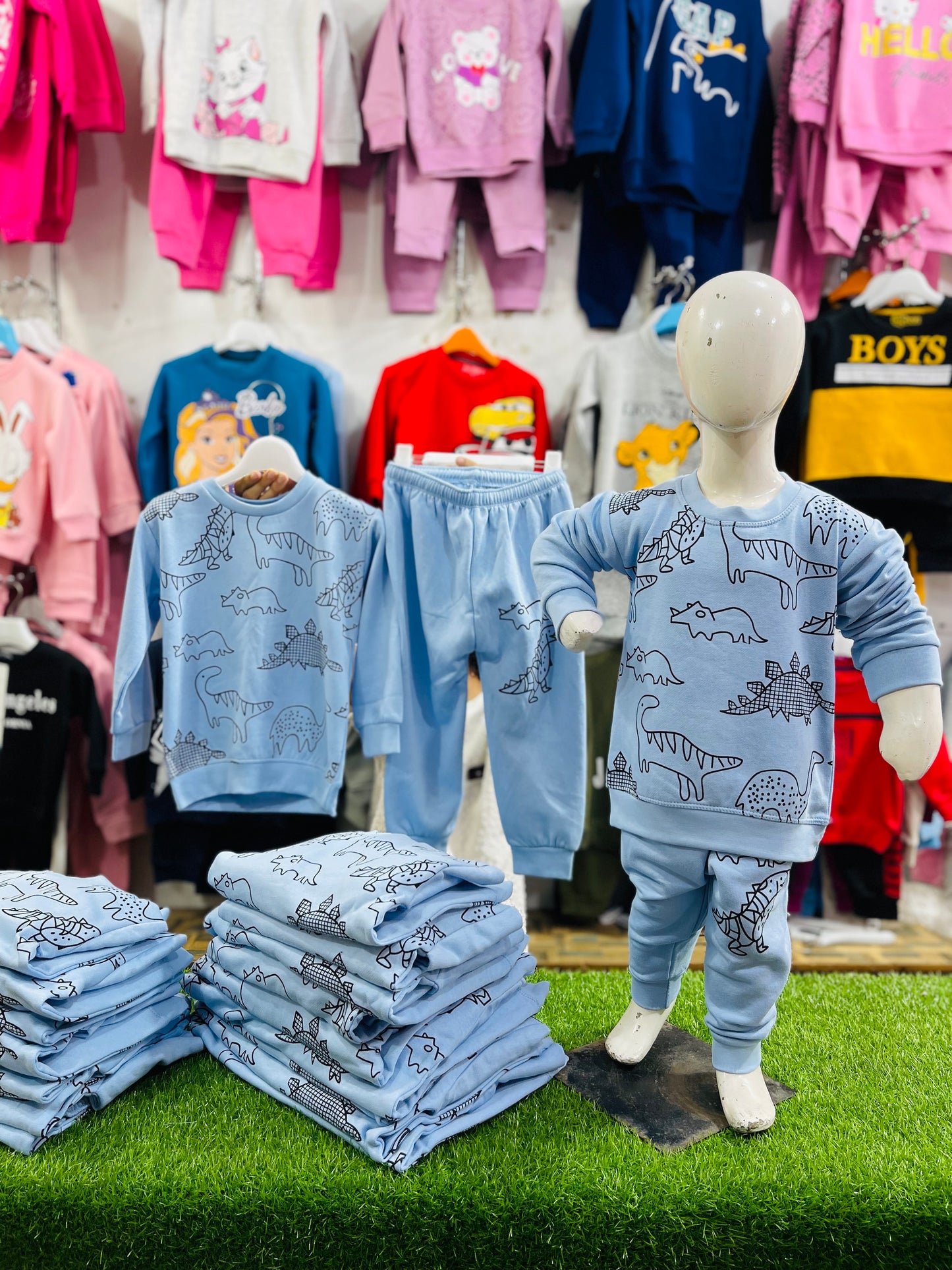 WINTER FLEECE TRACKSUIT(DINO)