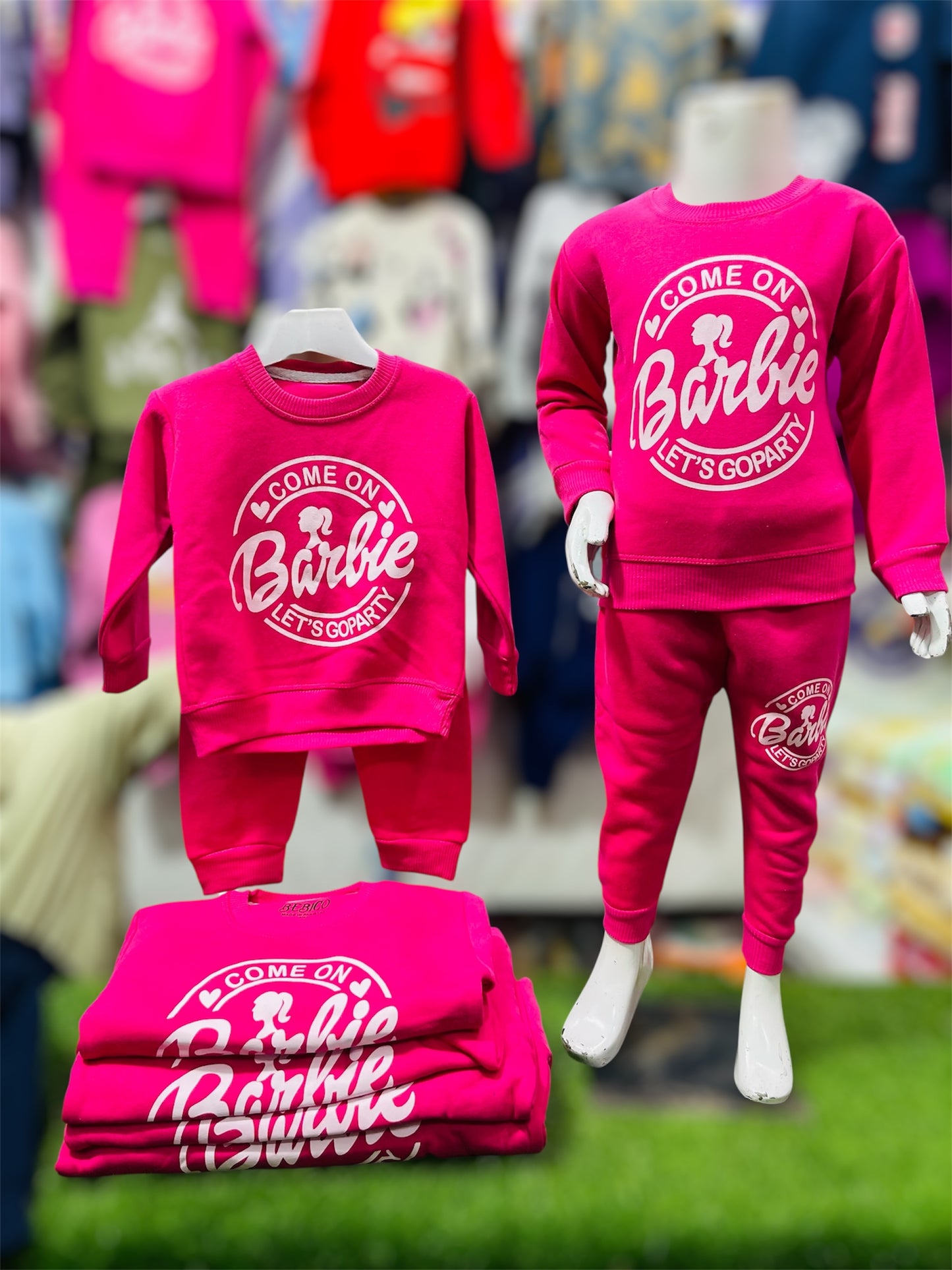 WINTER FLEECE TRACKSUIT(BARBIE)