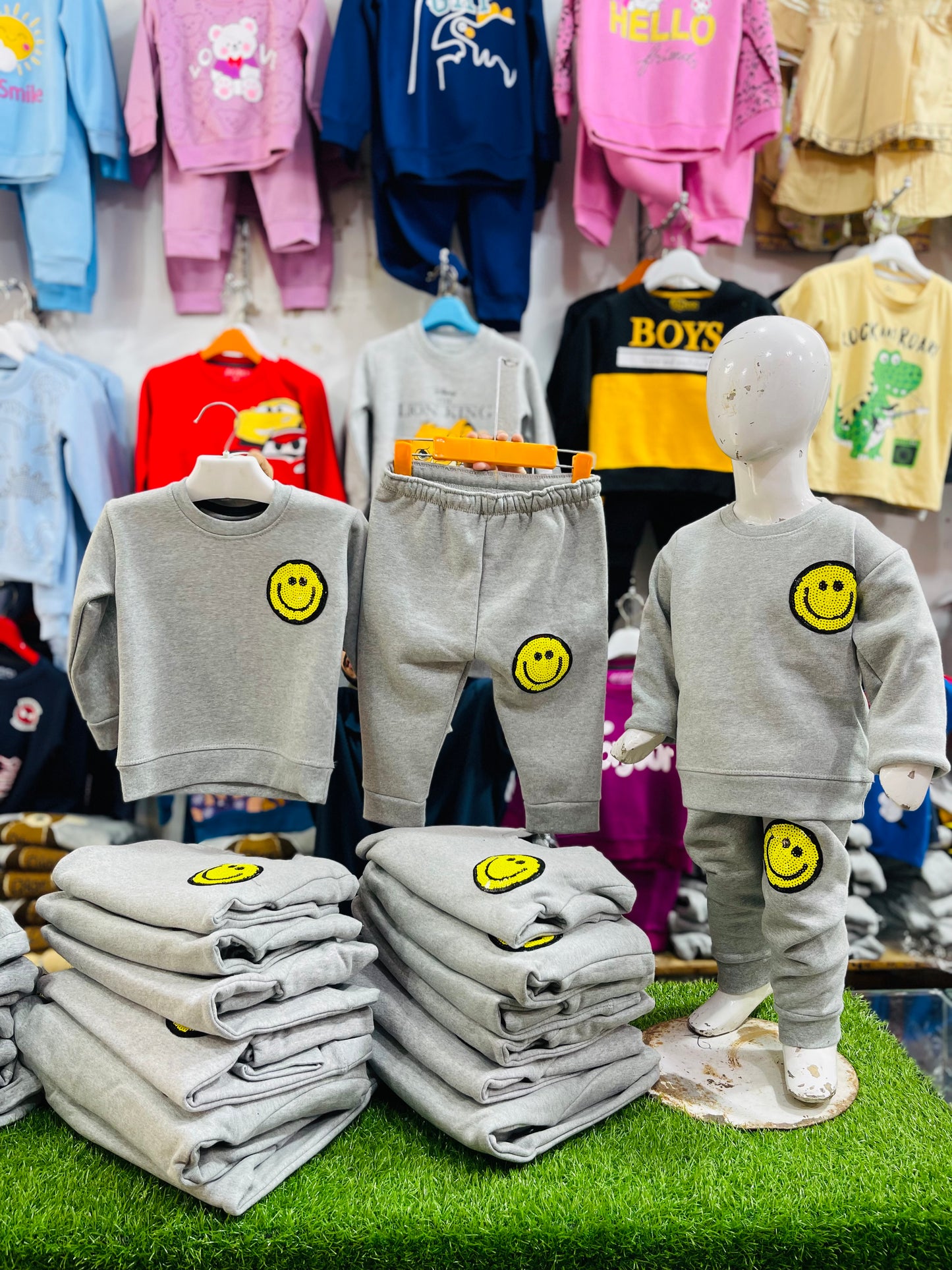 WINTER FLEECE TRACKSUIT (Smilly)