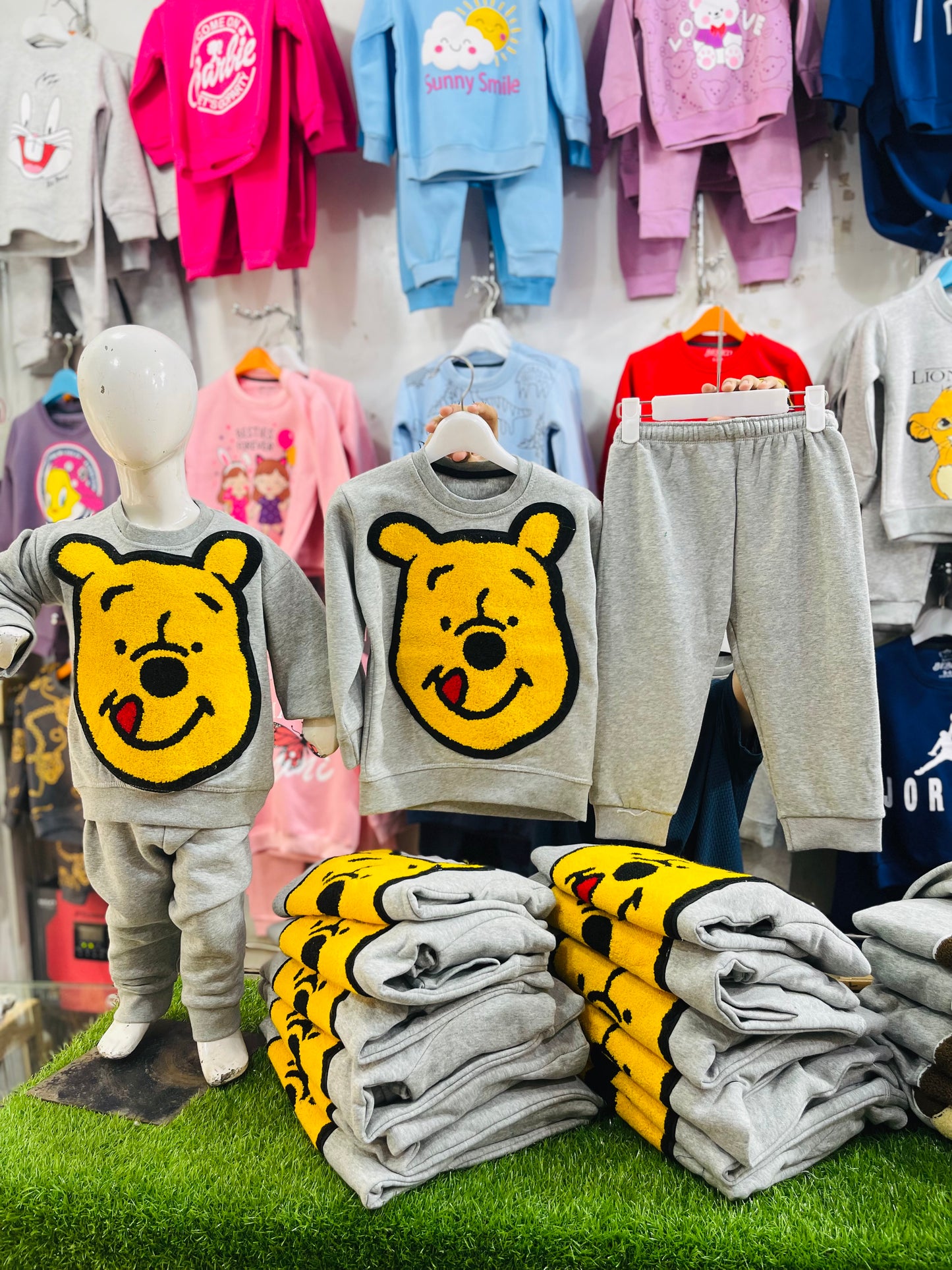 WINTER FLEECE TRACKSUIT(pooh)