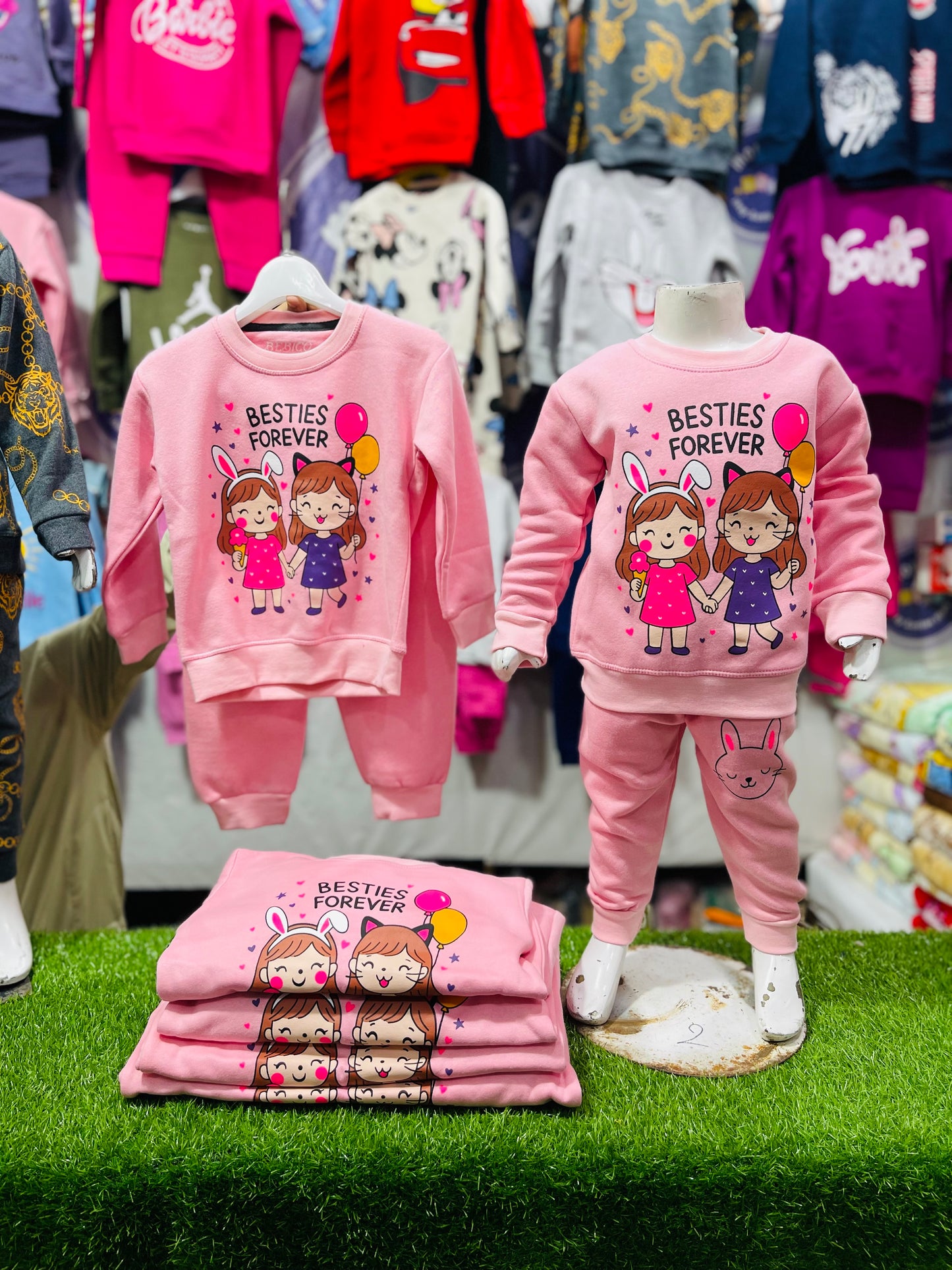 WINTER FLEECE TRACKSUIT(BESTIES)