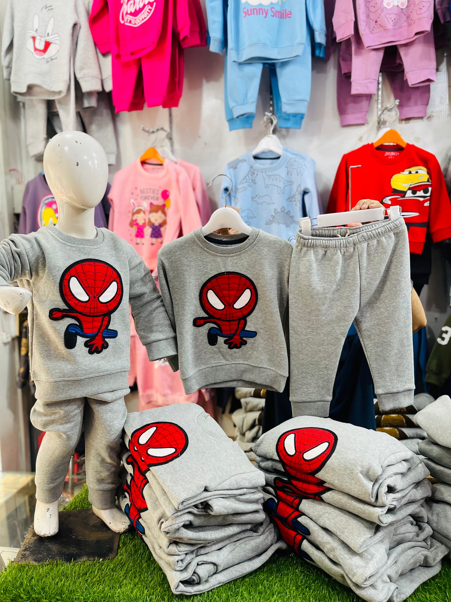 WINTER FLEECE TRACKSUIT (Spider man)