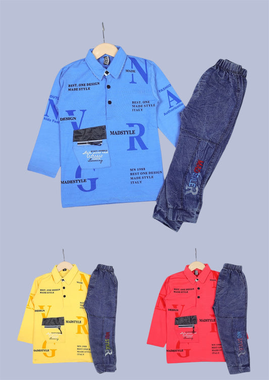 Pent and shirts for boy (2 piece)2002