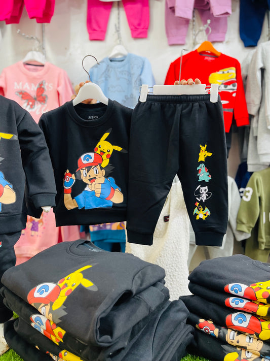 WINTER FLEECE TRACKSUIT(pikachu)