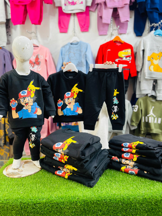 WINTER FLEECE TRACKSUIT(pikachu)