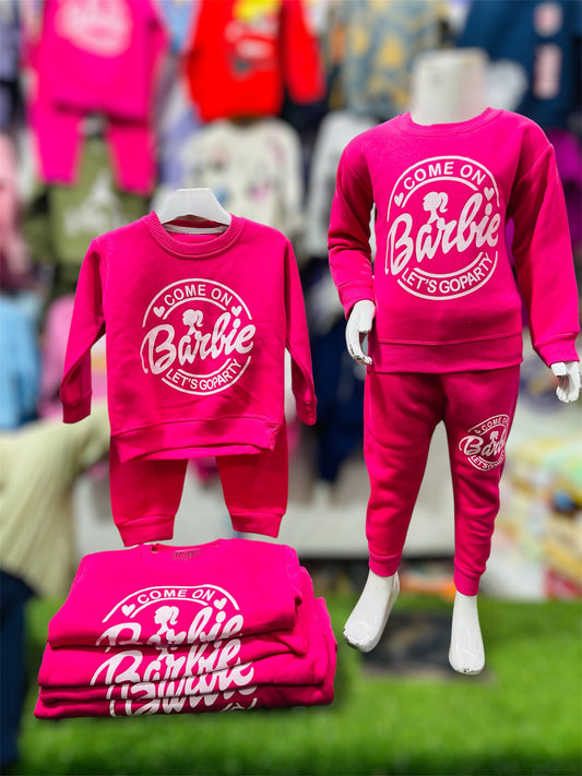 WINTER FLEECE TRACKSUIT(BARBIE)