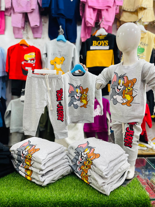 WINTER FLEECE TRACKSUIT(T&J gray)