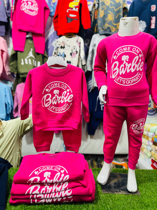 WINTER FLEECE TRACKSUIT(BARBIE)