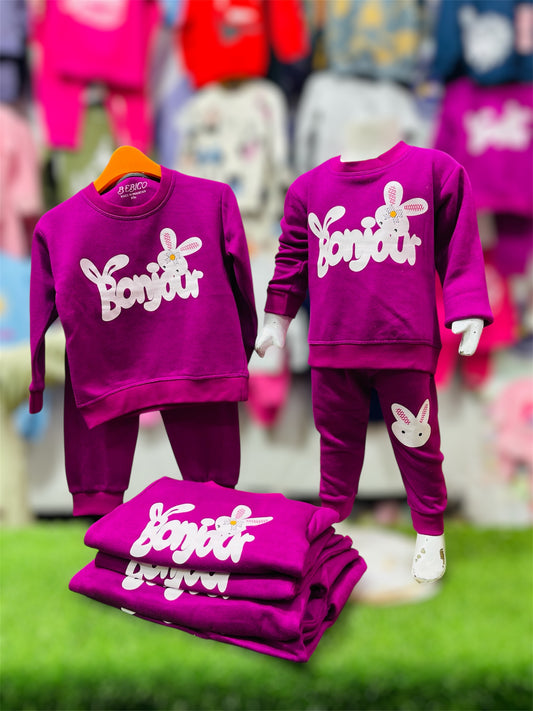 WINTER FLEECE TRACKSUIT(Bonjour)