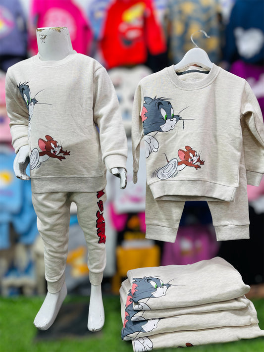 WINTER FLEECE TRACKSUIT(TOM&JERRY FACE)