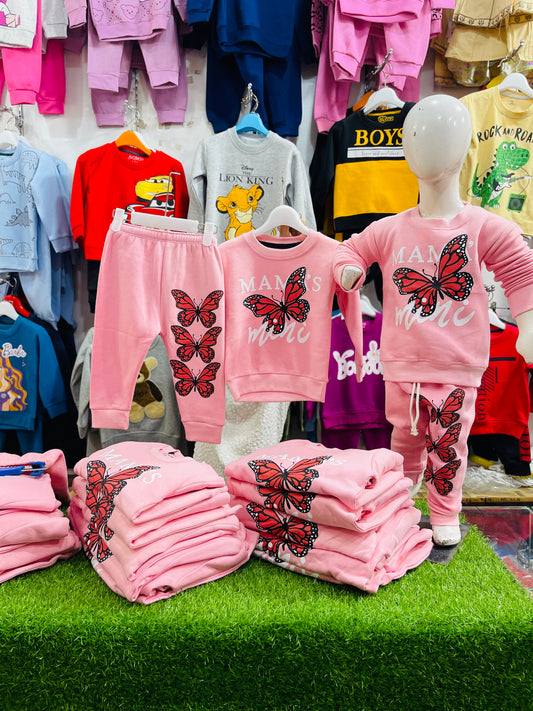 WINTER FLEECE TRACKSUIT(Butterfly)