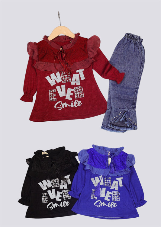 (Pent and shirts for girls(2 piece)3027