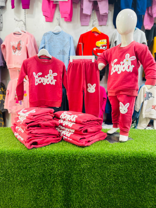 WINTER TRACKSUIT(Bonjour) Carat Red